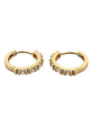 Gold Ladies Earrings (GE-15045)