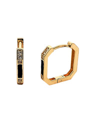 Gold Ladies Earrings (GE-15050)