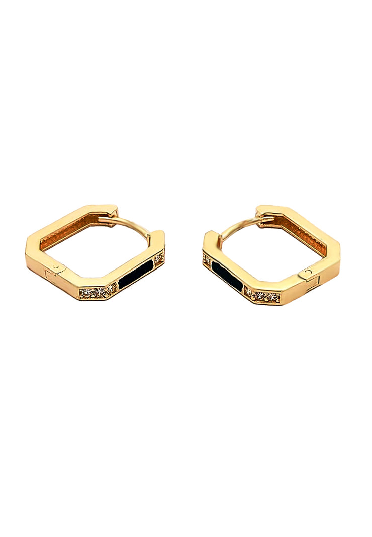 Gold Ladies Earrings (GE-15050)