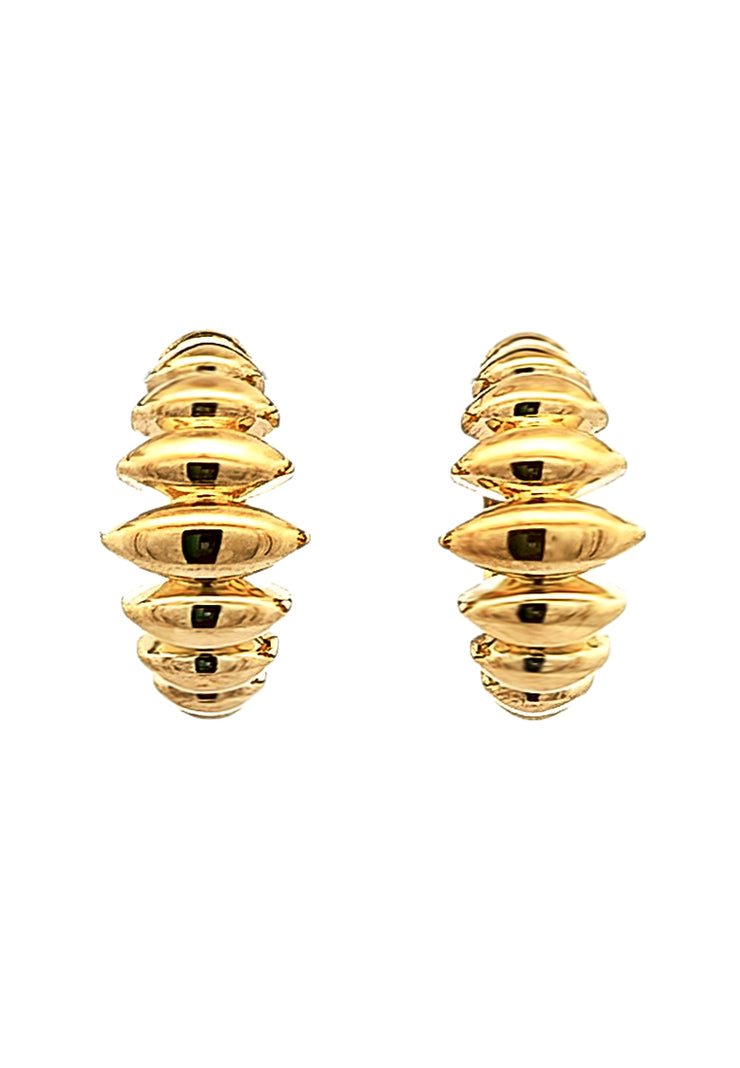 Gold Ladies Earrings (GE-15053)