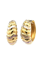 Gold Ladies Earrings (GE-15054)