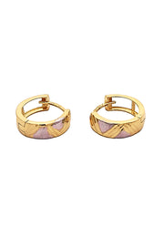 Gold Ladies Earrings (GE-15064)