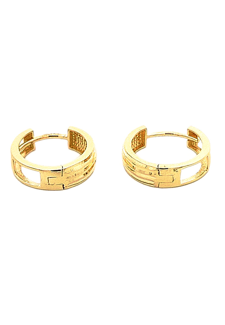 Gold Ladies Earrings (GE-15066)