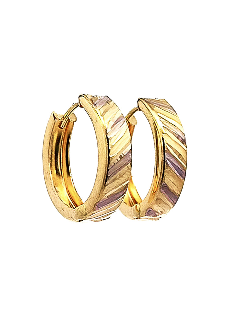 Gold Ladies Earrings (GE-15067)