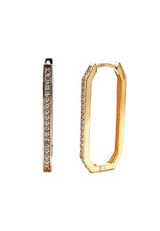 Gold Ladies Earrings (GE-15073)
