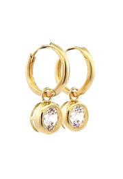 Gold Ladies Earrings (GE-15075)