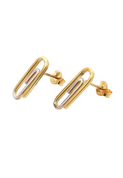 Gold Ladies Earrings (GE-15079)