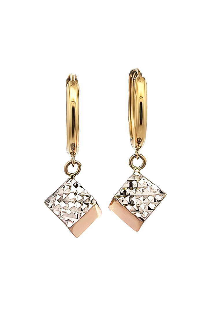 Gold Ladies Earrings (GE-15080)