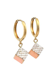 Gold Ladies Earrings (GE-15080)