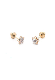 Gold Children's Earrings (GE-15169)
