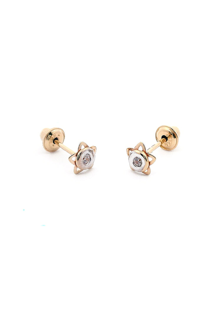 Gold Ladies Earrings (GE-15169)