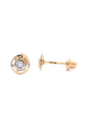 Gold Ladies Earrings (GE-15171)