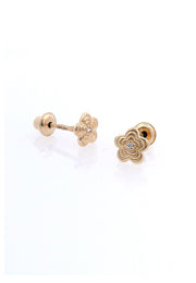 Gold Ladies Earrings (GE-15196)