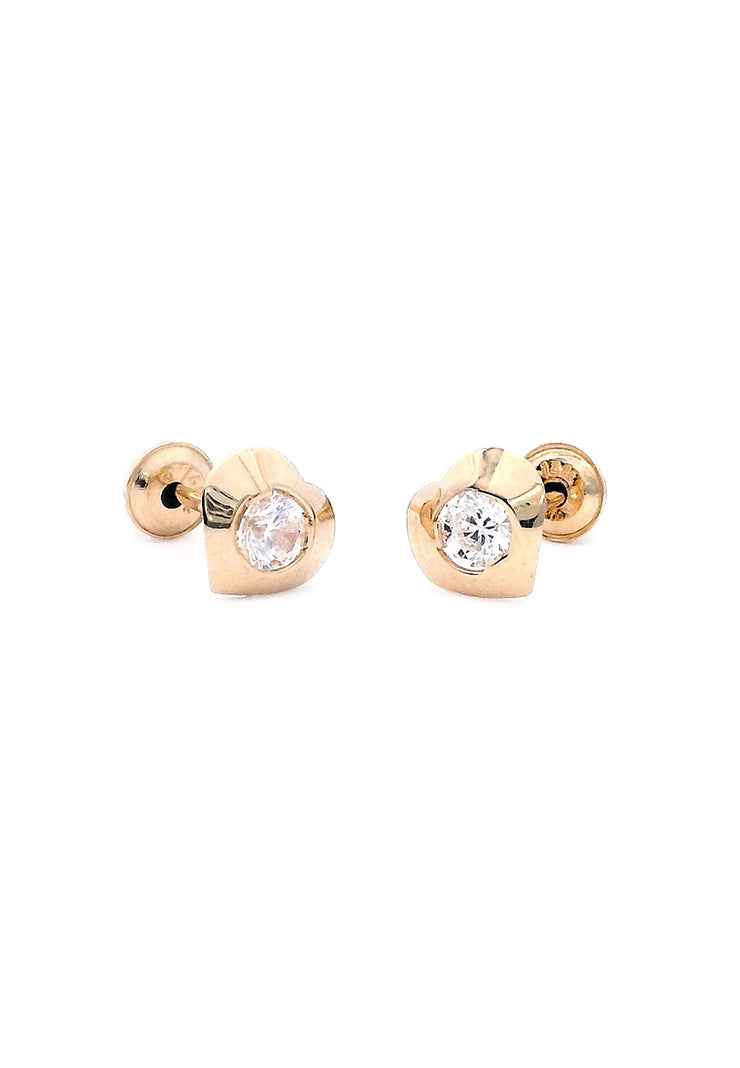 Gold Ladies Earrings (GE-15201)