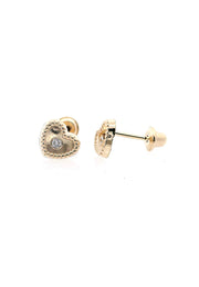 Gold Ladies Earrings (GE-15204)