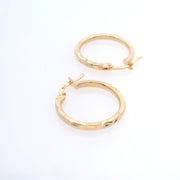 Gold Ladies Earrings (GE-15296)