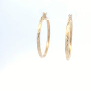 Gold Ladies Earrings (GE-15298)