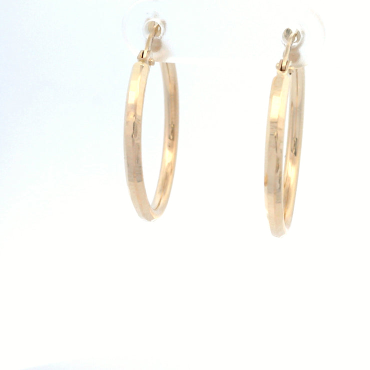 Gold Ladies Earrings (GE-15299)