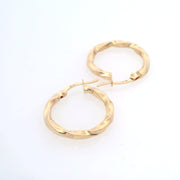 Gold Ladies Earrings (GE-15302)