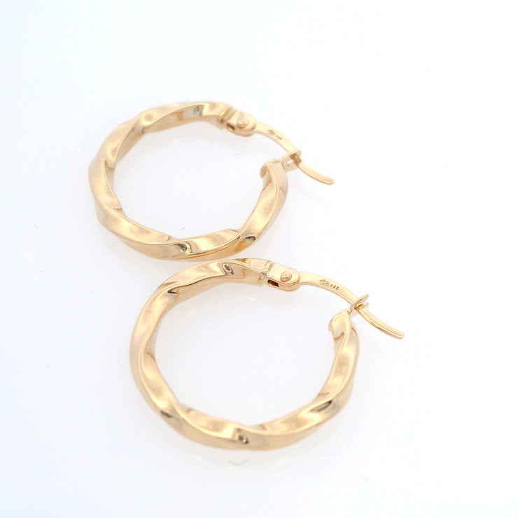 Gold Ladies Earrings (GE-15302)