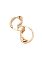 Gold Ladies Earrings (GE-15332)