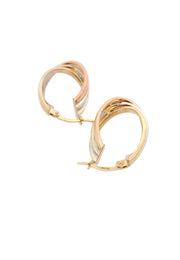 Gold Ladies Earrings (GE-15332)