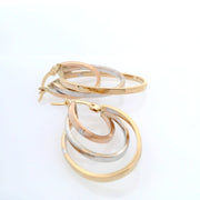 Gold Ladies Earrings (GE-15336)