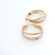 Gold Ladies Earrings (GE-15339)