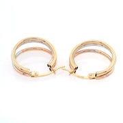 Gold Ladies Earrings (GE-15339)