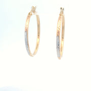 Gold Ladies Earrings (GE-15340)