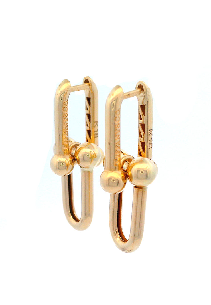 Gold Ladies Earrings (GE-15376)