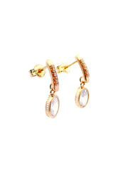 Gold Ladies Earrings (GE-15411)