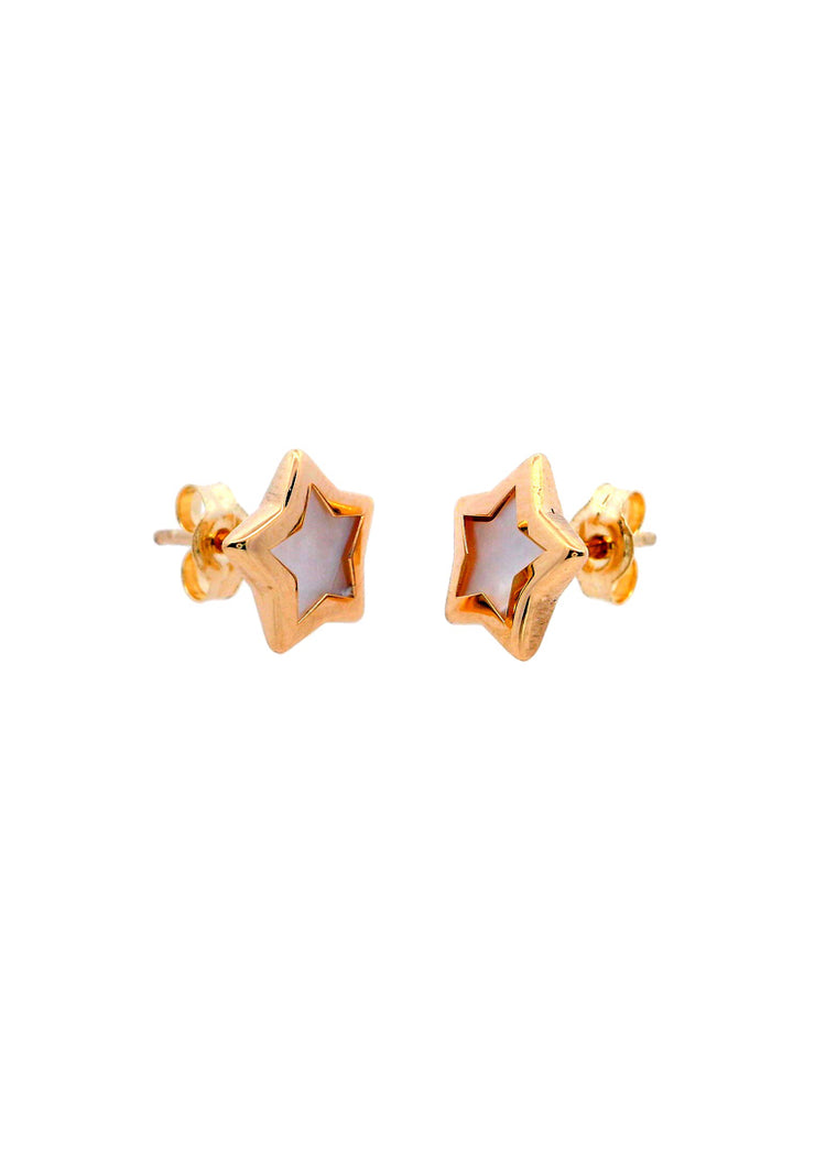 Gold Ladies Earrings (GE-15414)