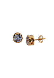 Gold Ladies Earrings (GE-15415)