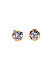 Gold Ladies Earrings (GE-15415)