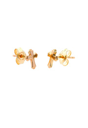 Gold Ladies Earrings (GE-15426)