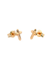 Gold Ladies Earrings (GE-15428)