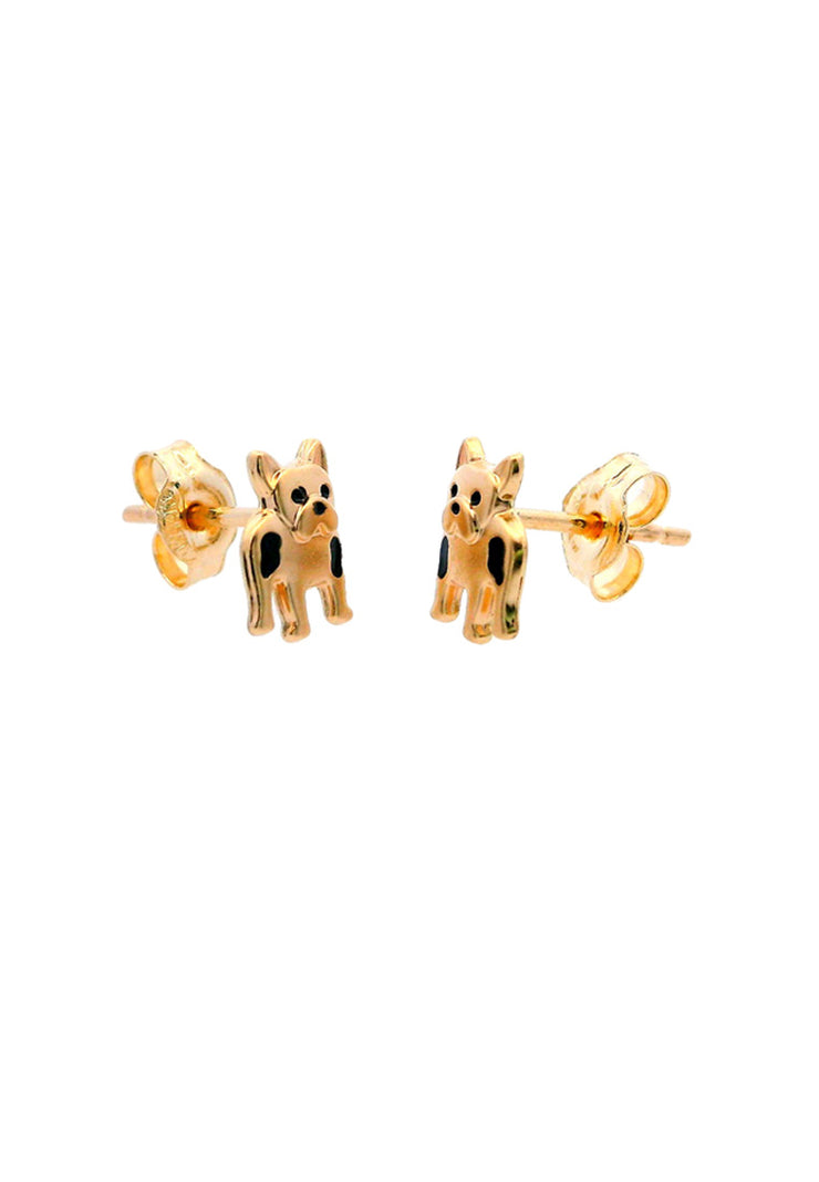 Gold Ladies Earrings (GE-15429)