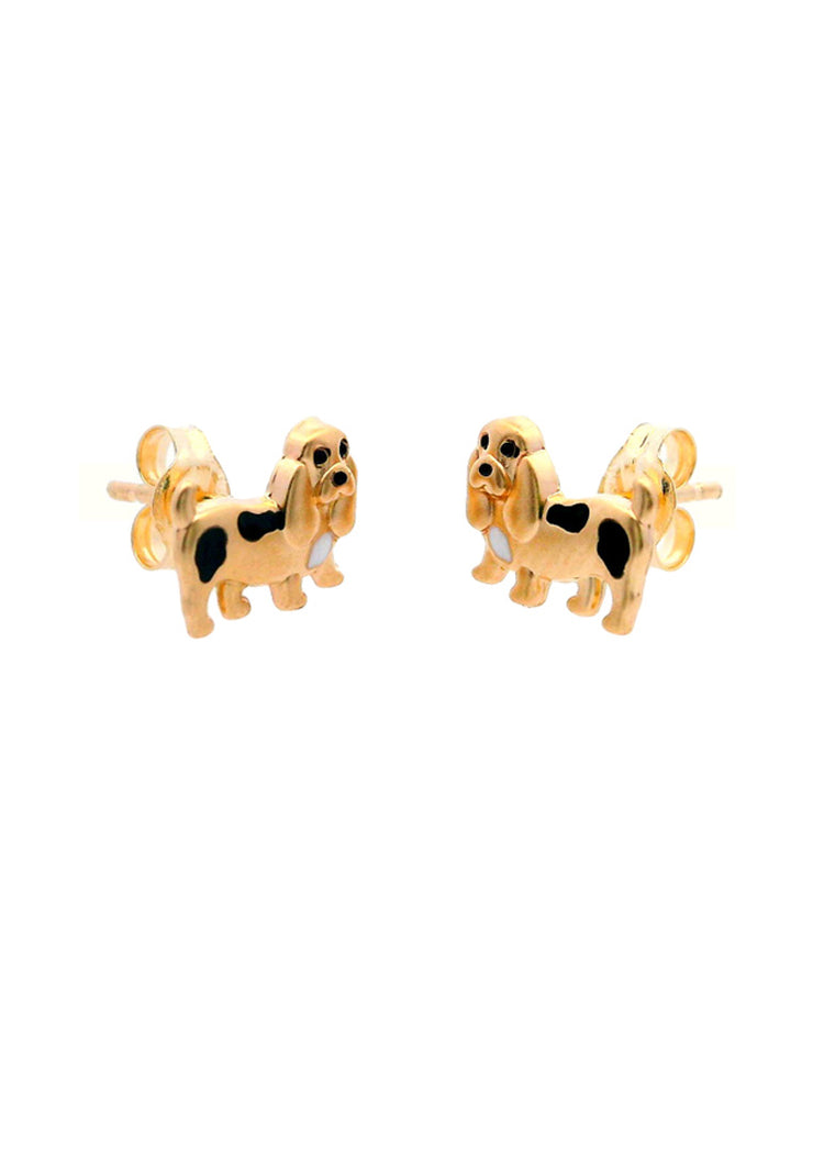 Gold Ladies Earrings (GE-15430)