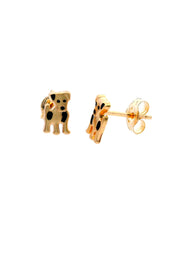 Gold Ladies Earrings (GE-15431)