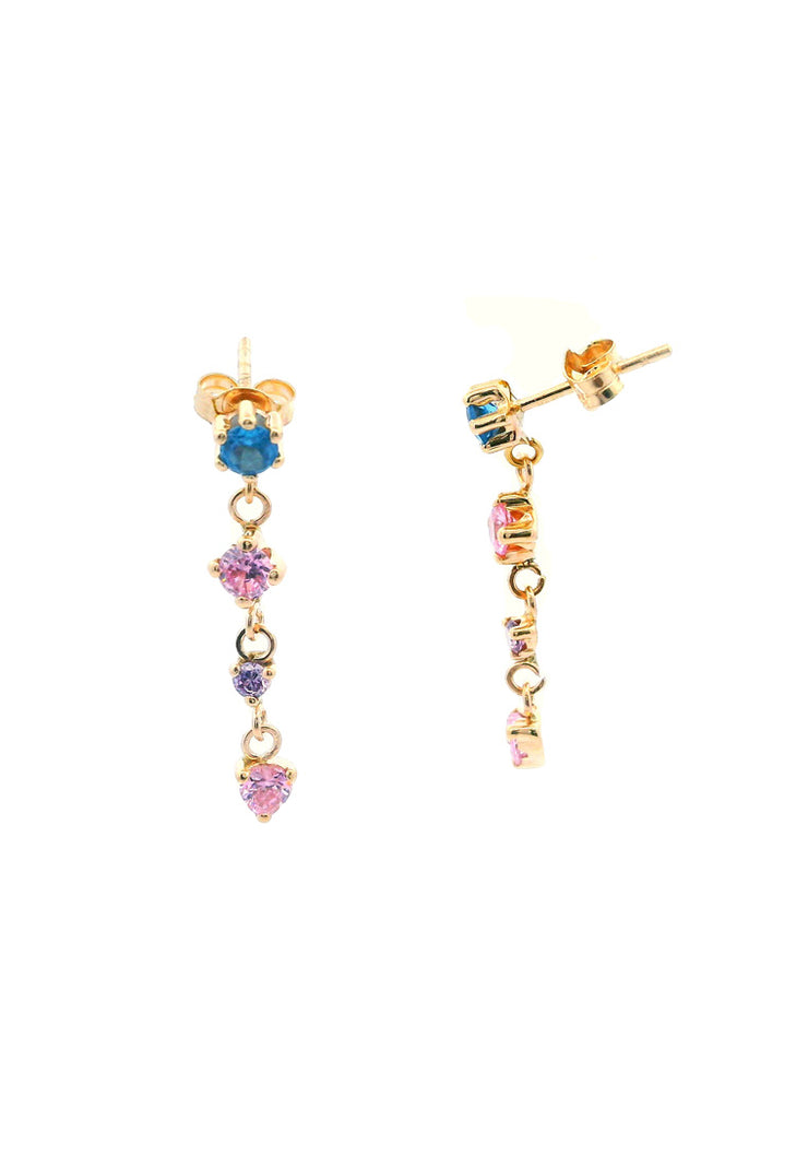 Gold Ladies Earrings (GE-15432)