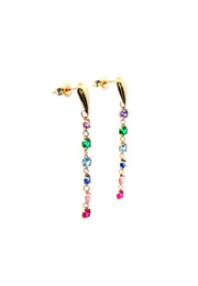 Gold Ladies Earrings (GE-15444)