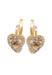 Gold Ladies Earrings (GE-15468)