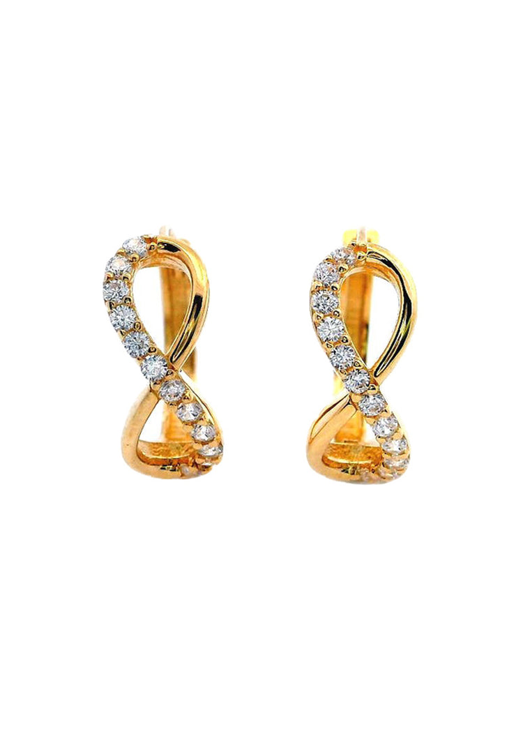 Gold Ladies Earrings  (GE-15500)