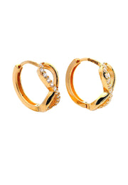 Gold Ladies Earrings  (GE-15500)