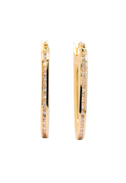 Gold Ladies Earrings (GE-15507)