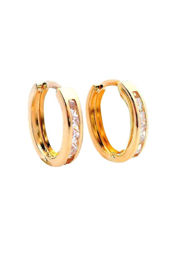 Gold Ladies Earrings  (GE-15562)