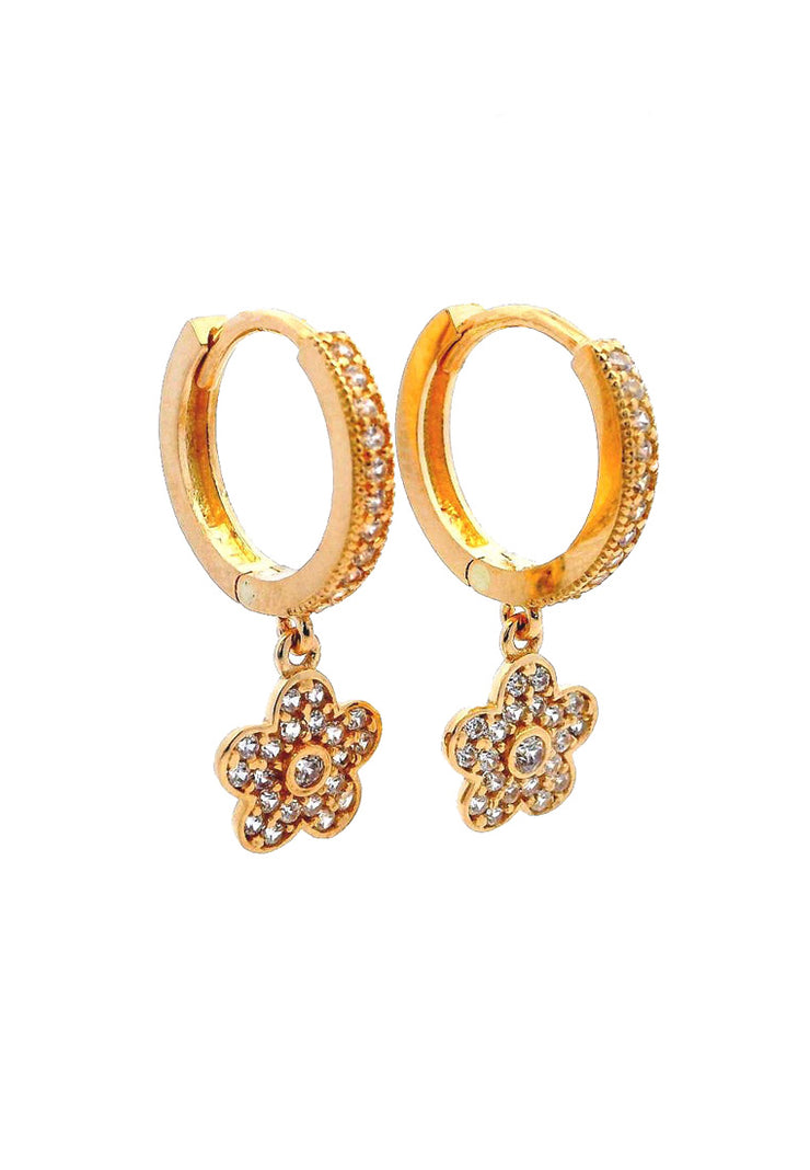 Gold Ladies Earrings  (GE-15568)