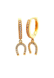 Gold Ladies Earrings  (GE-15569)