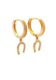 Gold Ladies Earrings  (GE-15569)